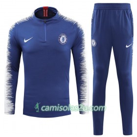 Chelsea Sweat de Treino Conjunto Azul 2018/19